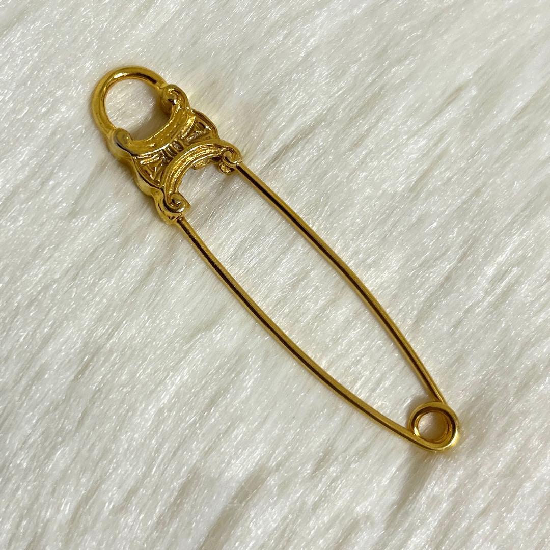 CÉLINE セリーヌ 安全ピン セーフティピン トリオンフ Amazon.co.jp: [セリーヌ] ヘアクリップ 2個セット ヘアアクセサリー