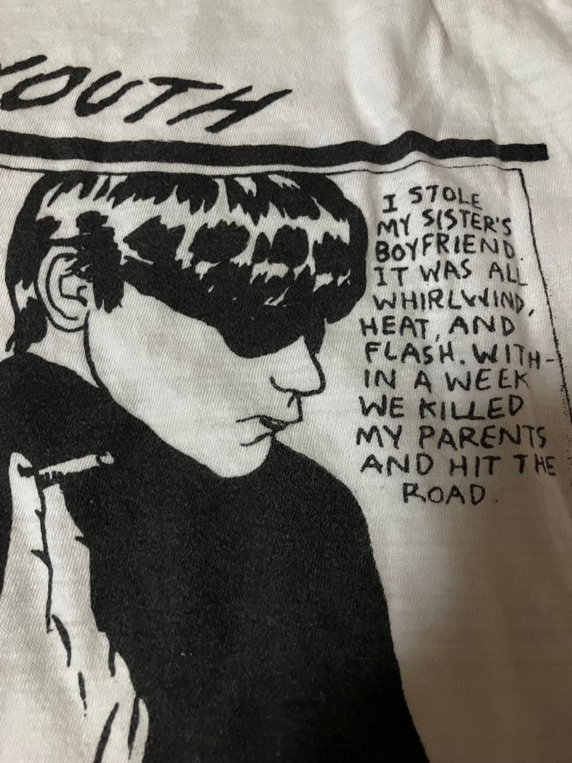 90s sonic youth GOO Tシャツ ユーロ - メルカリ