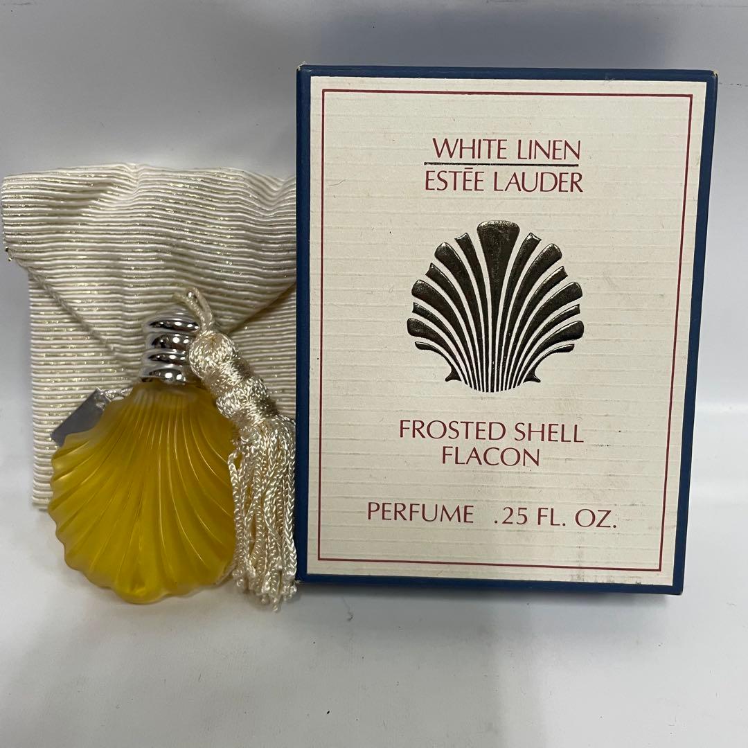 エスティローダー ホワイトリネン フロステッドシェル 約7ml エスティ ローダー / ピュア ホワイト リネン オーデ パフューム