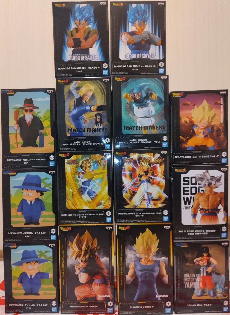 【14個・未開封】ドラゴンボール　プライズフィギュア　まとめ売り