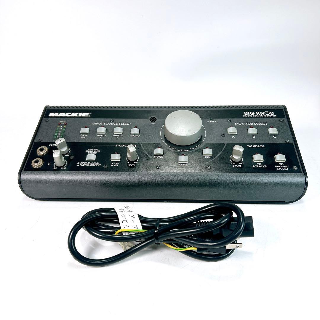 【希少】MACKIE BIG KNOB モニターコントローラー 動作品 おすすめ】MACKIE/Big Knob Passive モニターコントローラー[高音質