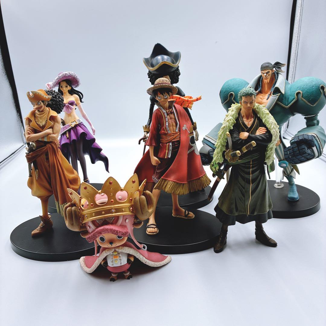 ワンピース 麦わら一味　DXF 15TH EDITION フィギュア　7体