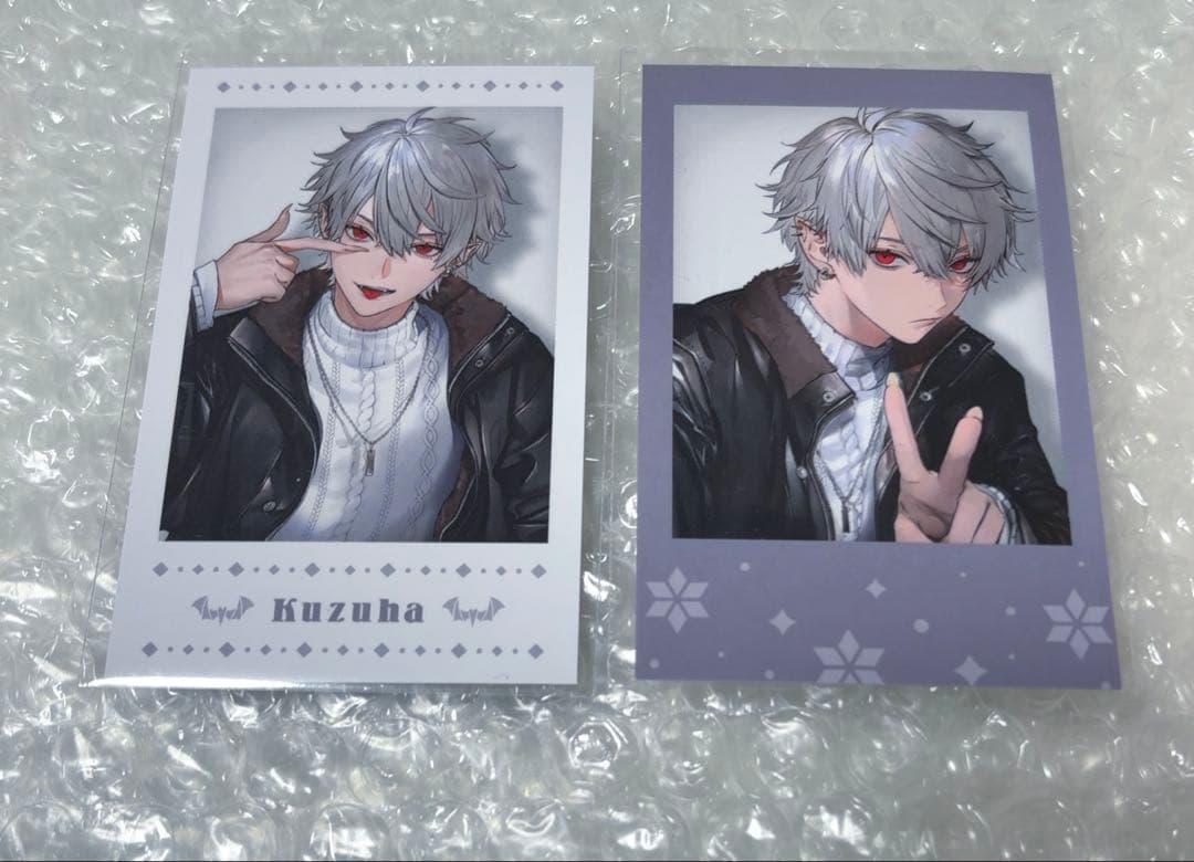 にじさんじ 葛葉 ウィンターデート チェキ風カード - メルカリ