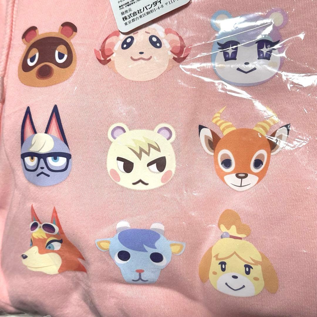 激レア あつまれどうぶつの森 あつ森 パーカー 集合 Lサイズ ピンク