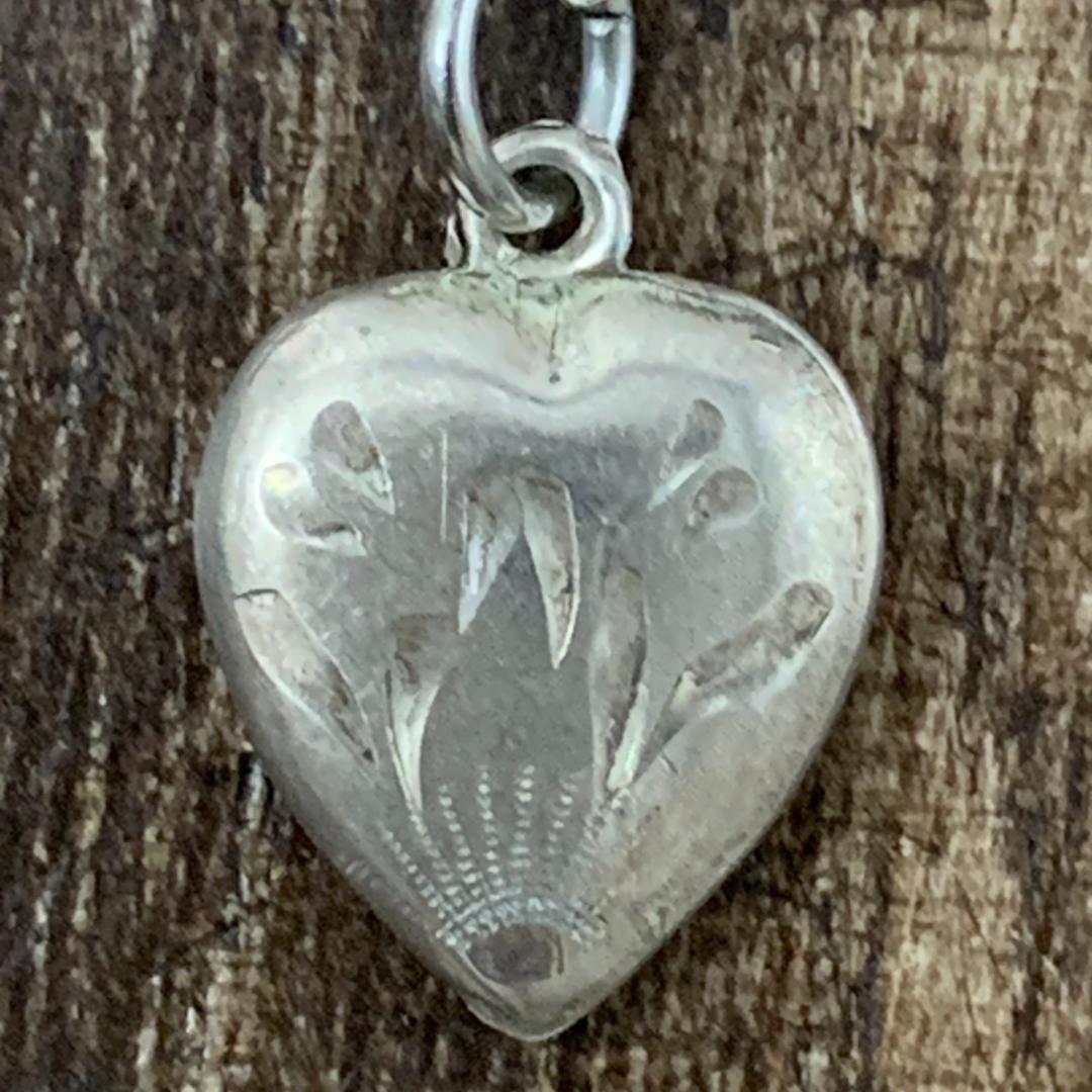 スウィートハートジュエリー シルバー ヴィンテージネックレス NAVY 1