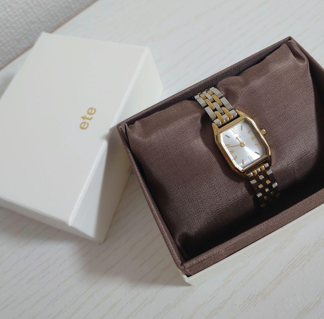 ete　オクタゴンフェイス　時計