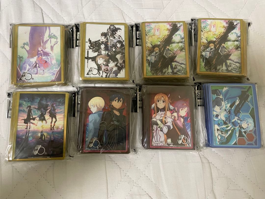 ソードアート・オンライン SAO HGスリーブ 8個 第410弾 ブシロードスリーブコレクションHG Vol.2313～2324