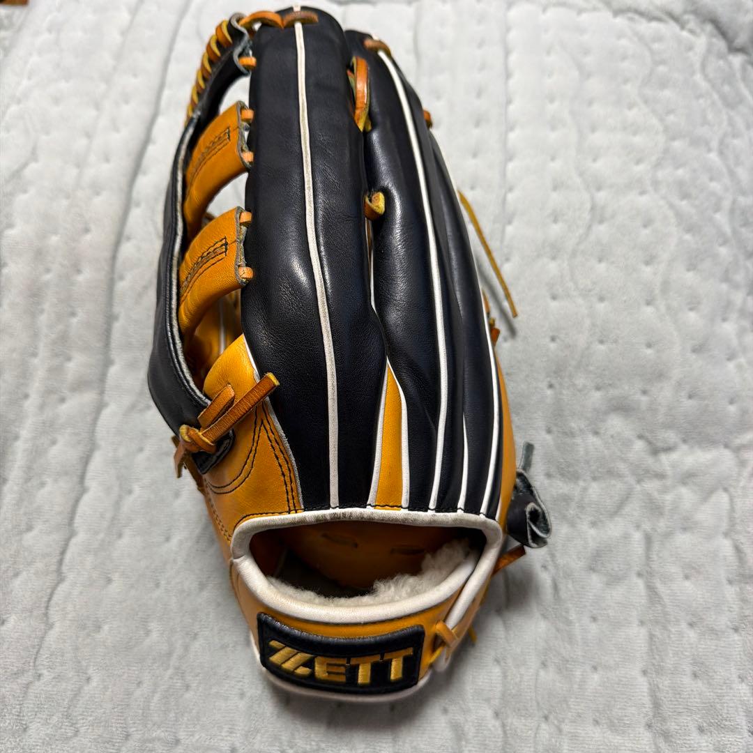 F*S様 プロ実使用グローブ Yahoo!オークション - 阪神タイガース 新井良太 実使用 グラブ グロー