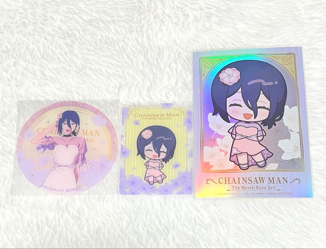 チェンソーマン プリンスホテル イケプリ 特典 ポスカ クリカ コースター レゼ