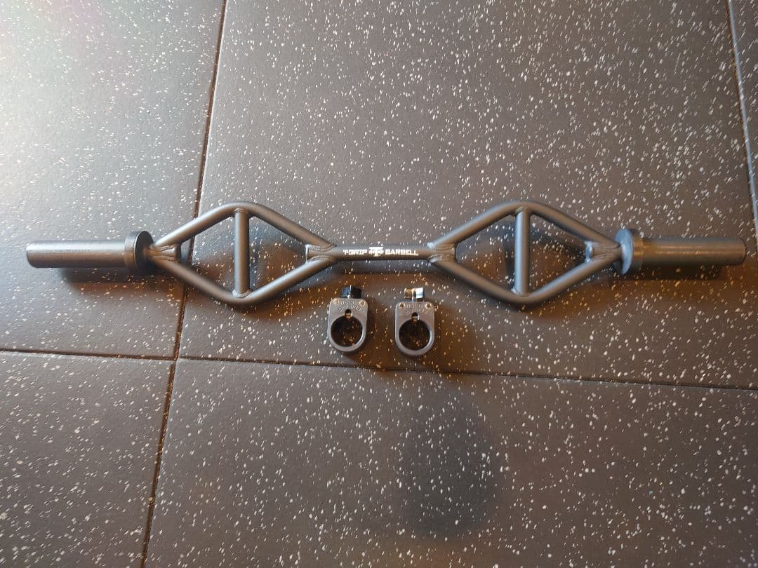 アメリカンバーベル　T-GRIPショートバーベル＋マグネットカラー