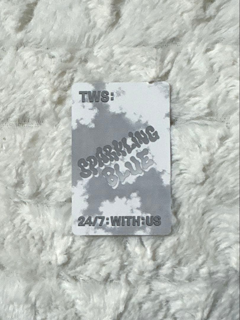 TWS sparkling blue シニュ トレカ - メルカリ