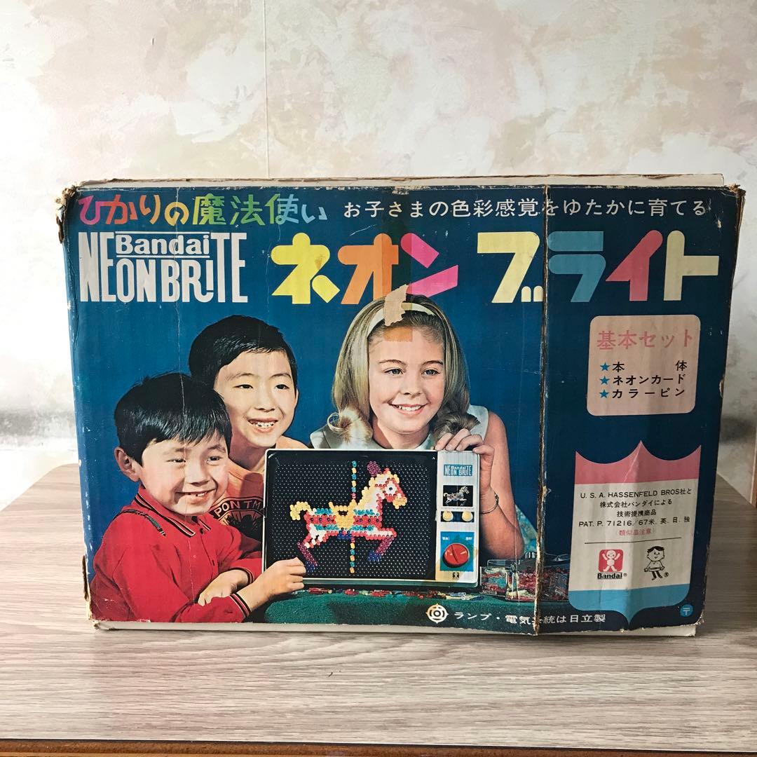 ネオンブライト バンダイ ひかりの魔法使い 昭和 昭和レトロ - メルカリ