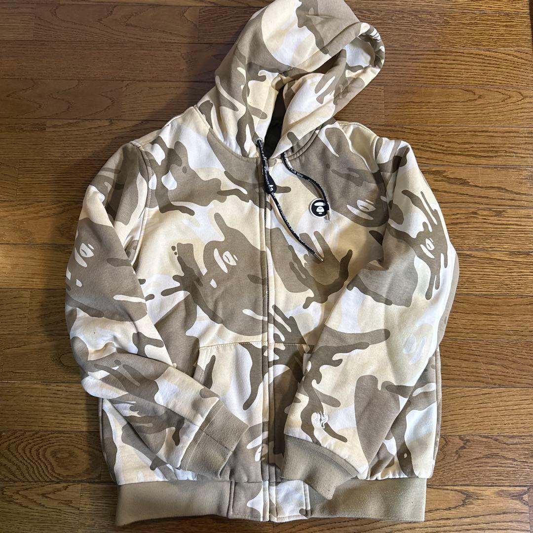 Aape カモフラージュパーカー　リバーシブル