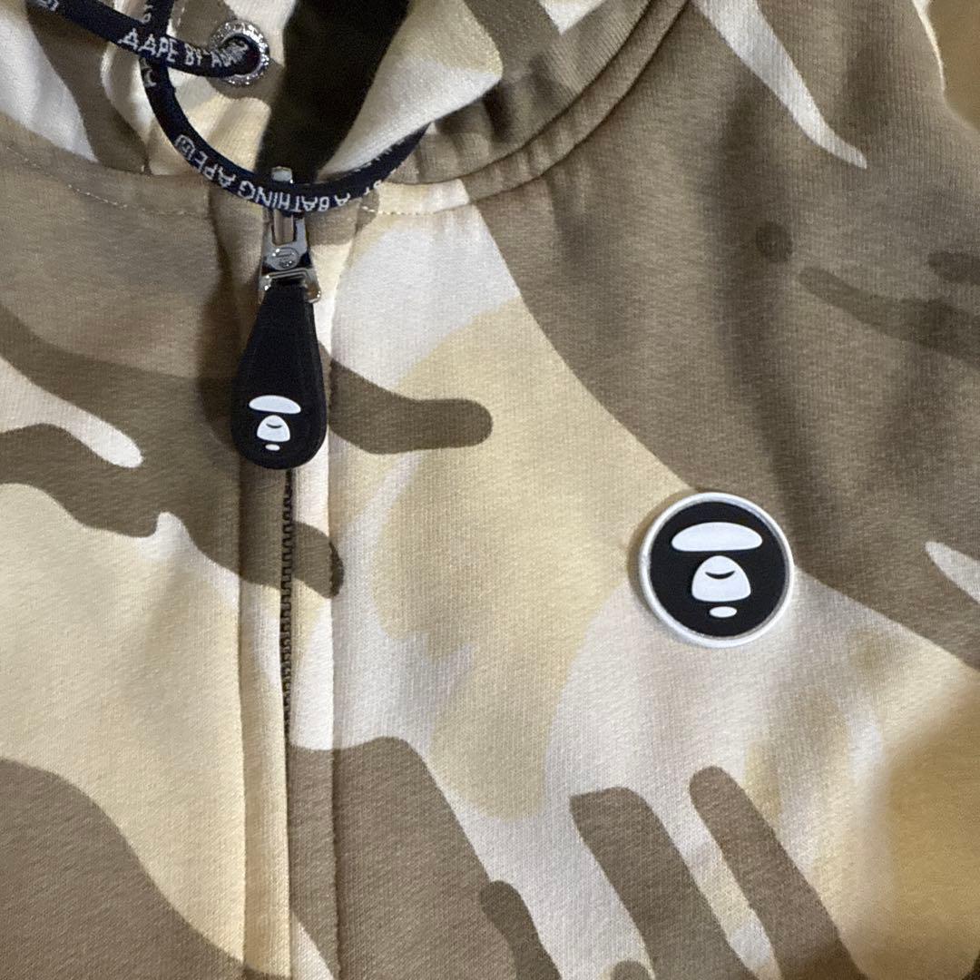 Aape カモフラージュパーカー リバーシブル