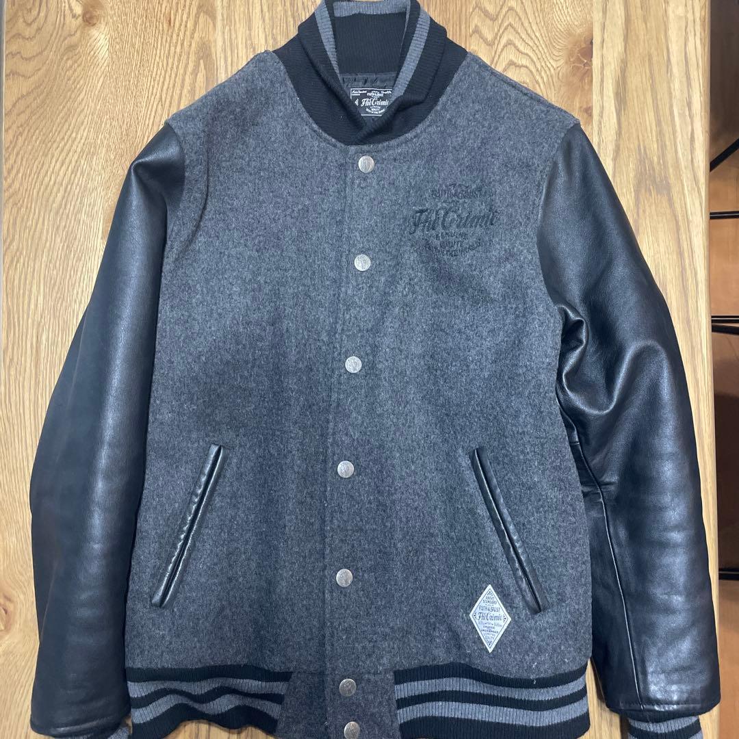 The Crimie スタジャン風ジャケット CRIMIE（クライミー） スタジャン CRIMIE/クライミー/NYLON STADIUM