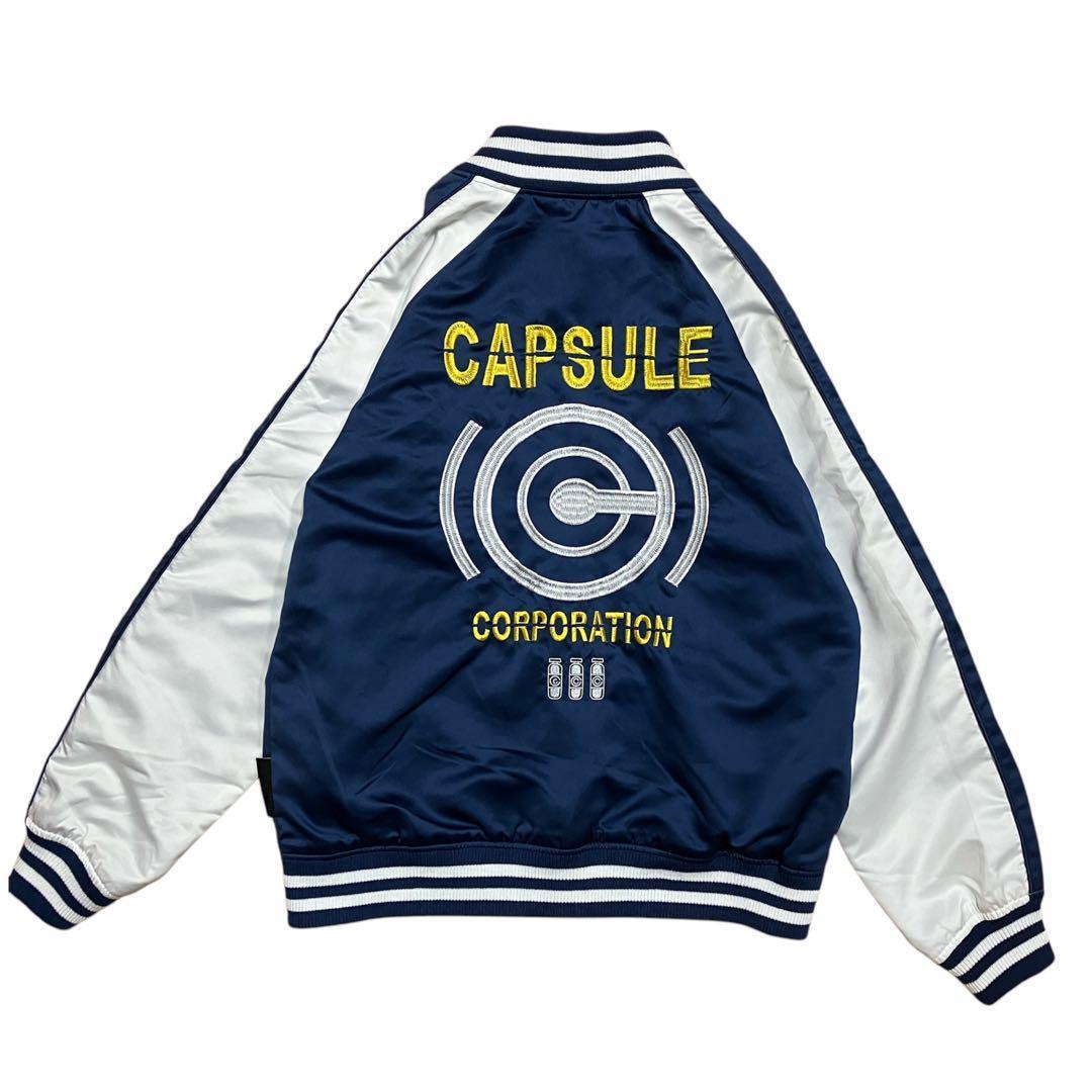 美品　ドラゴンボール　スカジャン　スタジャン　カプセルコーポレーション　Lサイズ