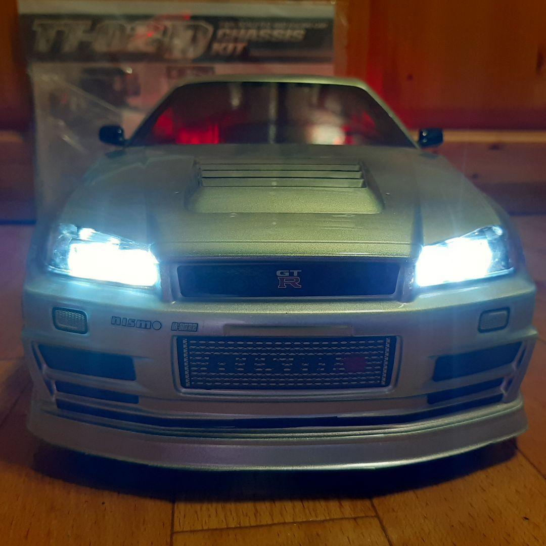 タミヤ ドリフト ラジコン フルセット 改造 TT02 34 ボディ TT01