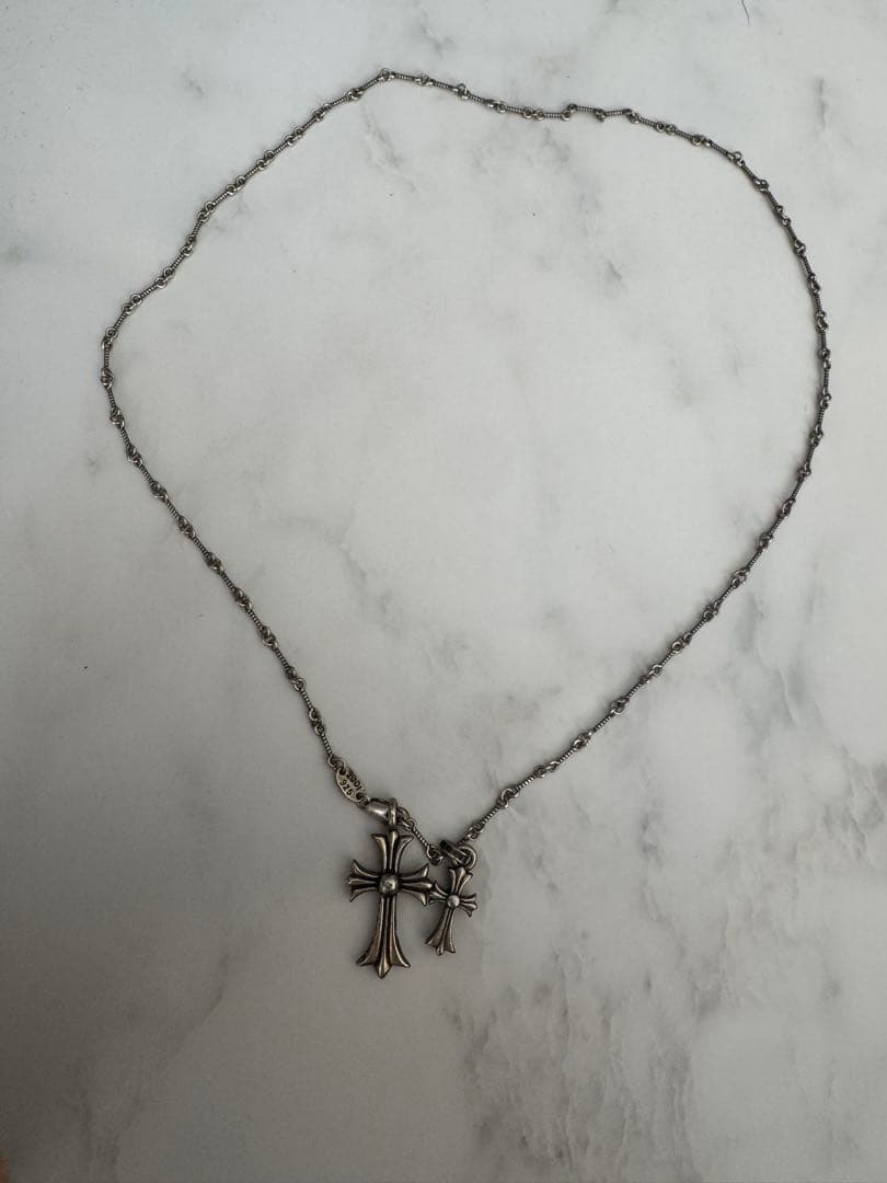 H*s様 クロムハーツ　ネックレス　並行輸入品 楽天市場】クロムハーツ ネックレス CHROME HEARTS スモールCHクロス