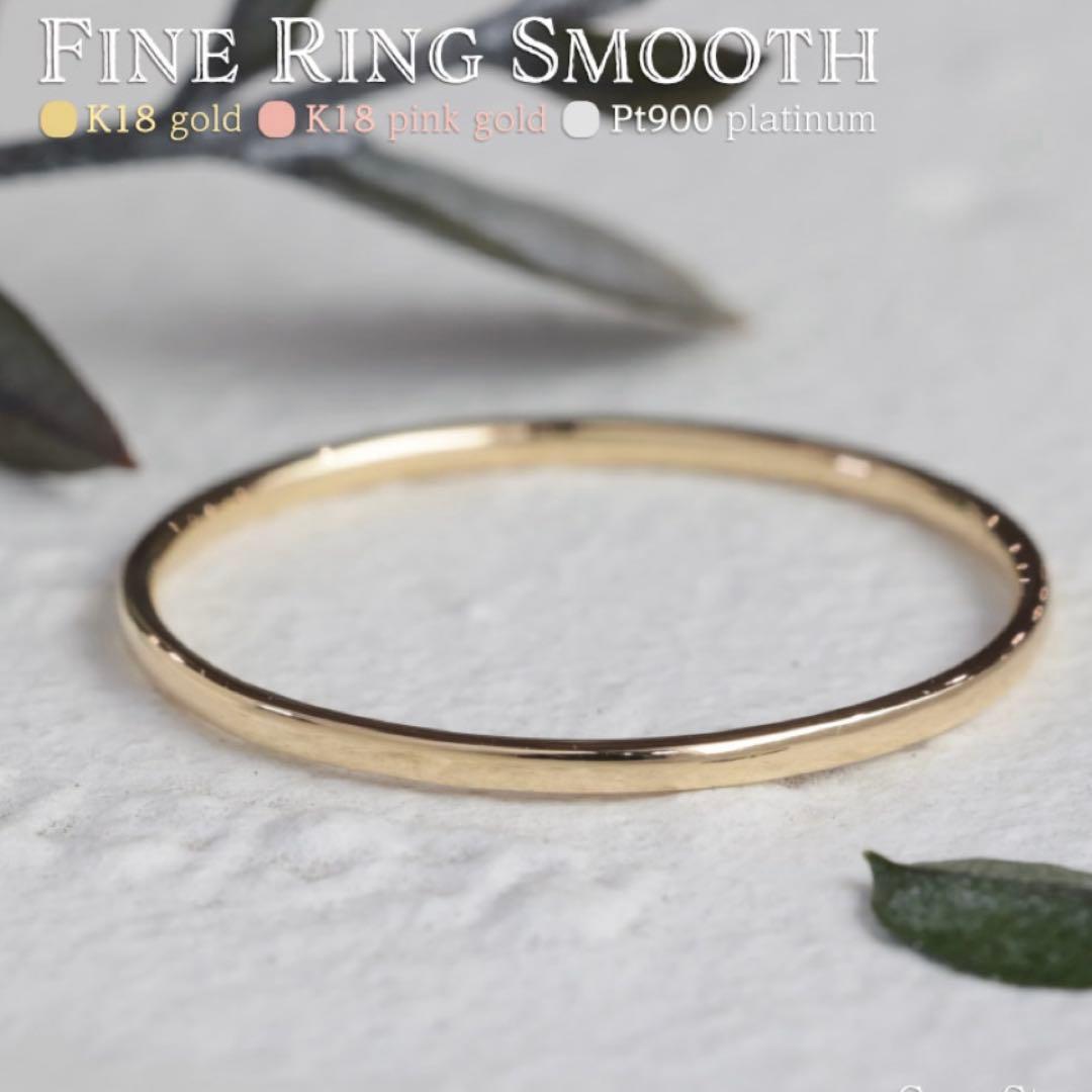 ち*め様 k18リング 6号