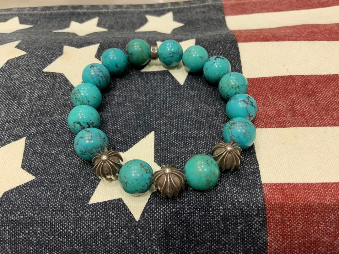 Chrome Hearts ターコイズ　ブレスレット