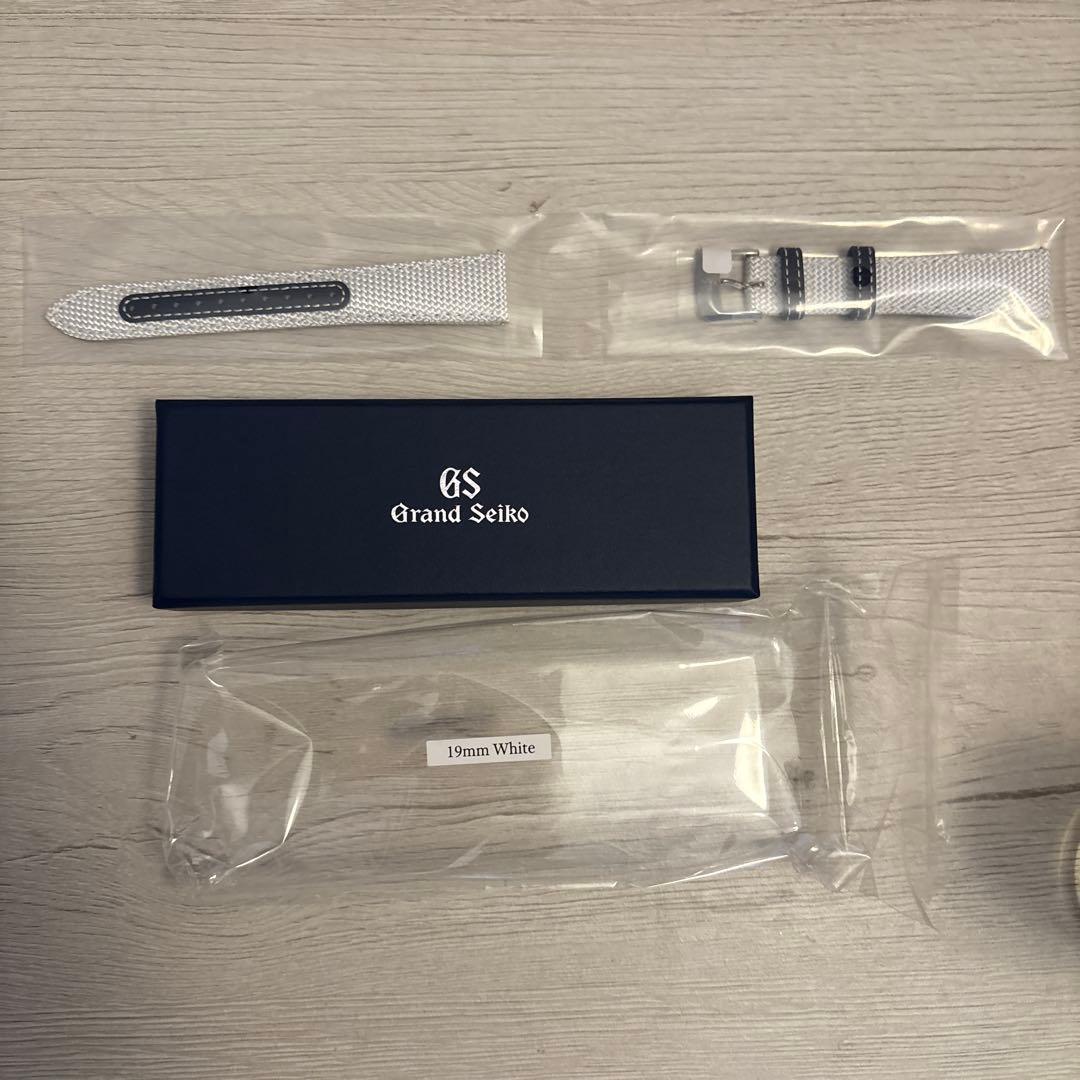 Grand Seiko 19mm ホワイトストラップ