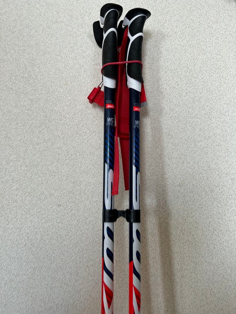 新品　SWIX スウィックス ワールドカップ アルペン ポール ストック