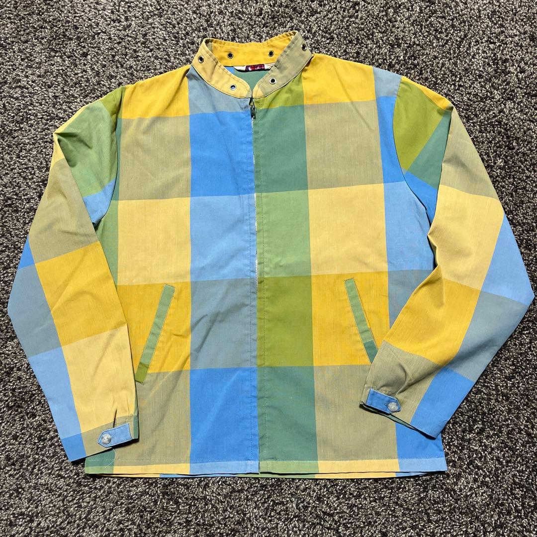 断捨離サムライ様 希少 60s コットンジャケット マドラス スウィングトップ