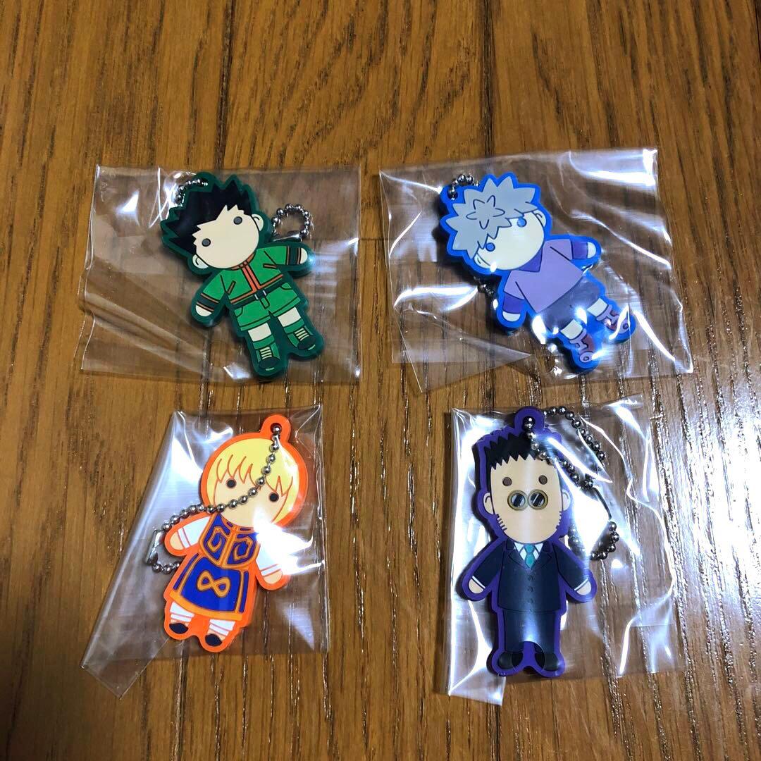 ハンターハンター　ヒソカの玩具箱　ラバーマスコット