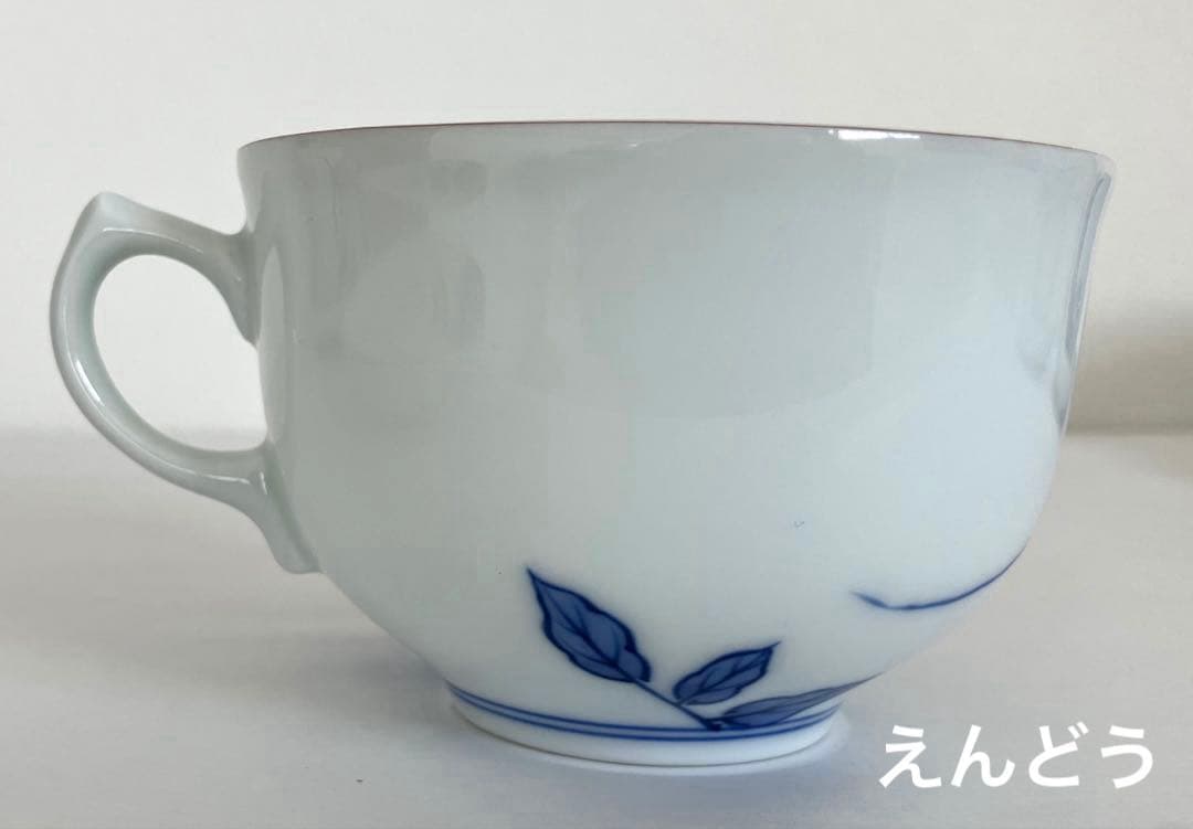 ☆専用です☆辻製磁おまとめ☆カップ＆ソーサー4客とえんどう小皿