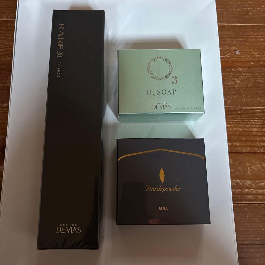 化粧水・ローション・トナー RARE 20 LOTION & O3 SOAP & Finish powder