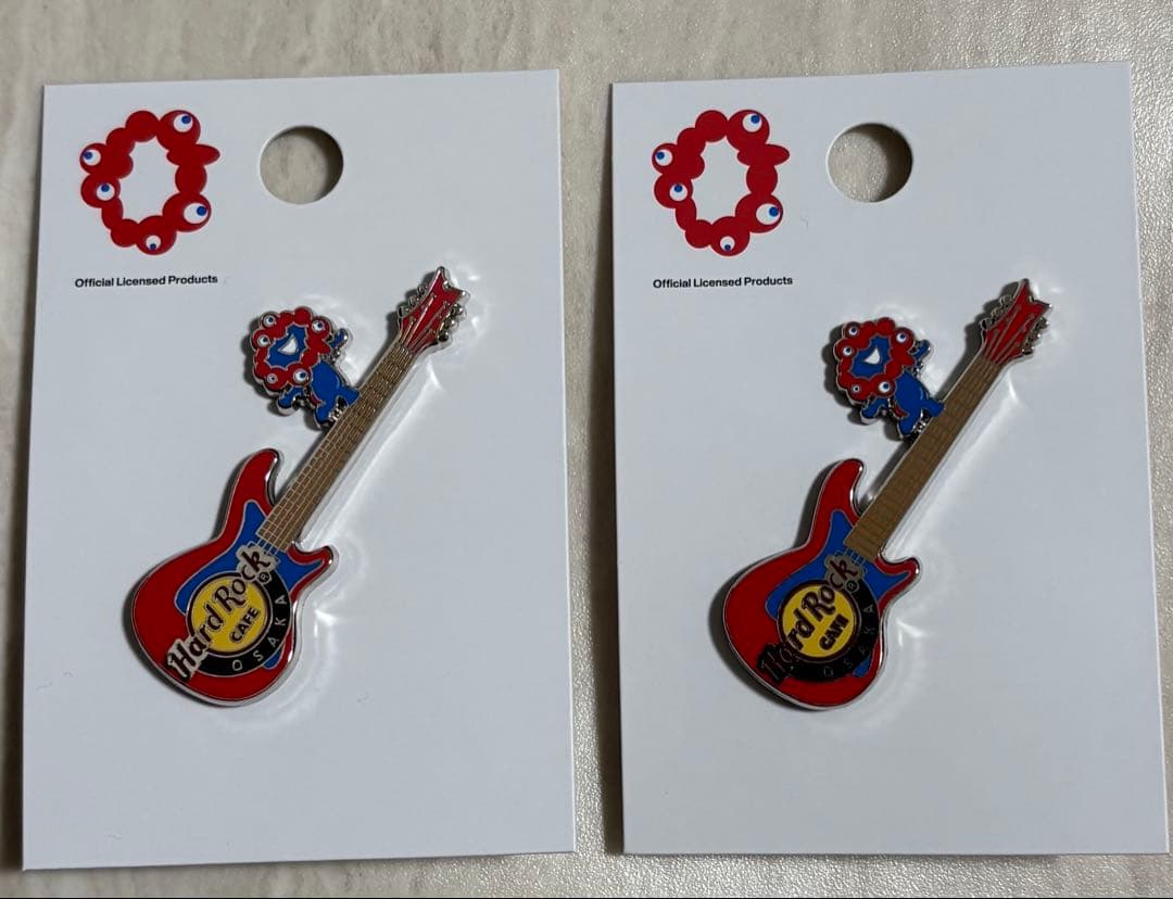 ミャクミャク ハードロックカフェ大阪なんば限定 ピンバッジ万博PIN-13