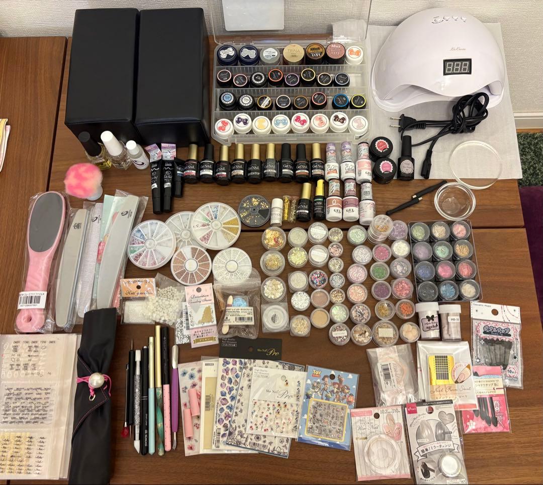 ジェル ネイル用品 まとめ売り ネイルアート ラメ リーフジェル プティール