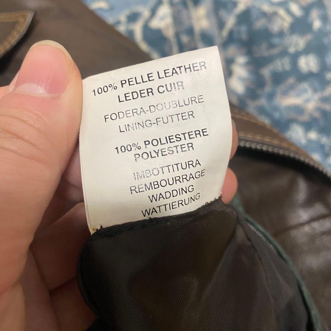 激渋 gimo's leather jacket pelle leather