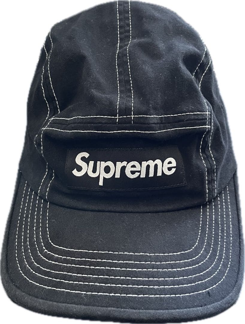 Supreme 2Tone Twill Camp Cap 22SS モーガン蔵人 - メルカリ