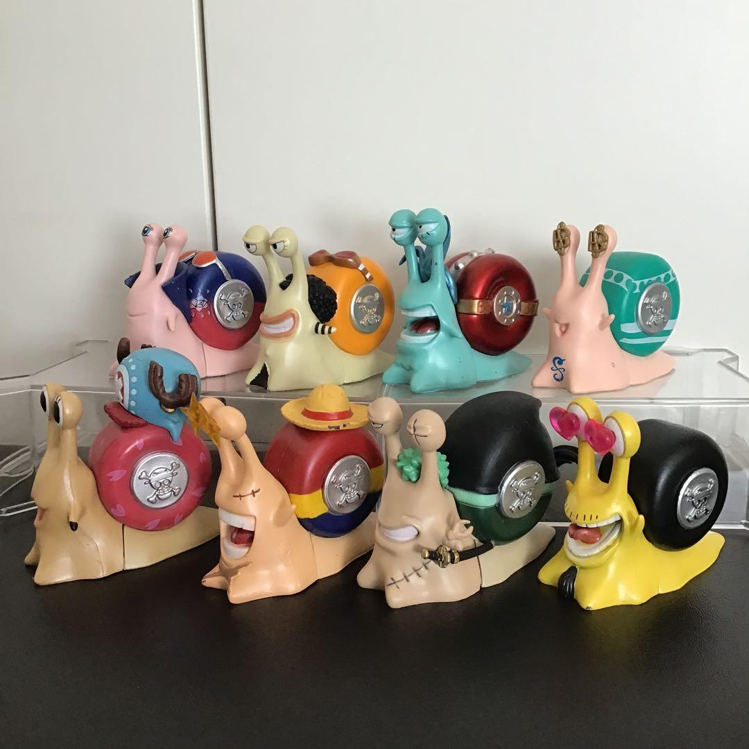 ONE PIECE ワンピース/でんでん虫 電伝虫 8体セット フィギュア - メルカリ