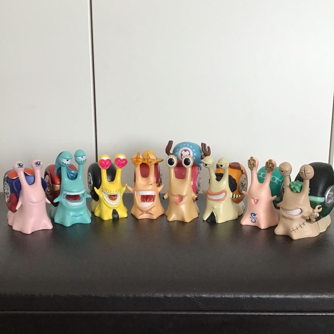 ONE PIECE ワンピース/でんでん虫 電伝虫 8体セット フィギュア - メルカリ