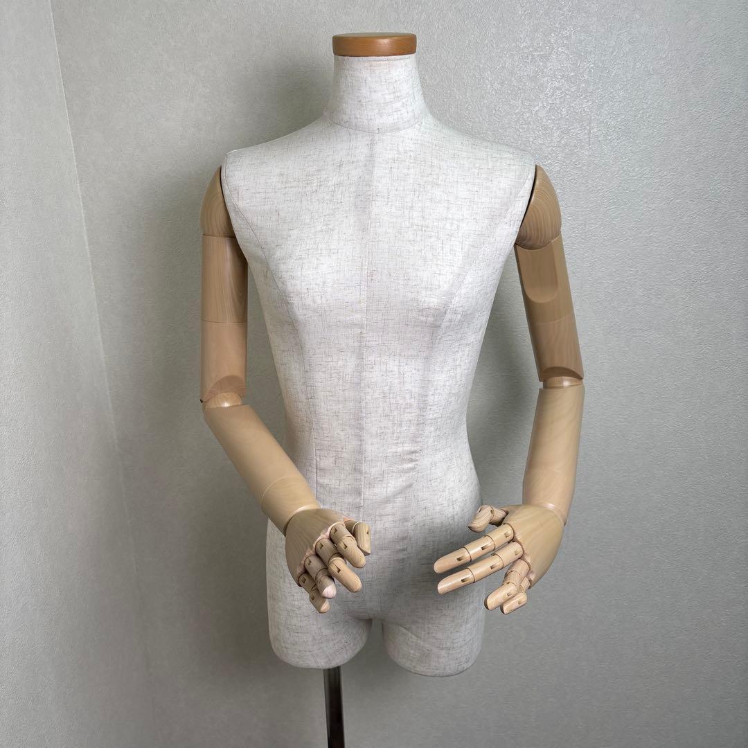 S*A様 腕付き　腕可動式　マネキン 上半身用　女性 　腕付き 上半身 トルソー