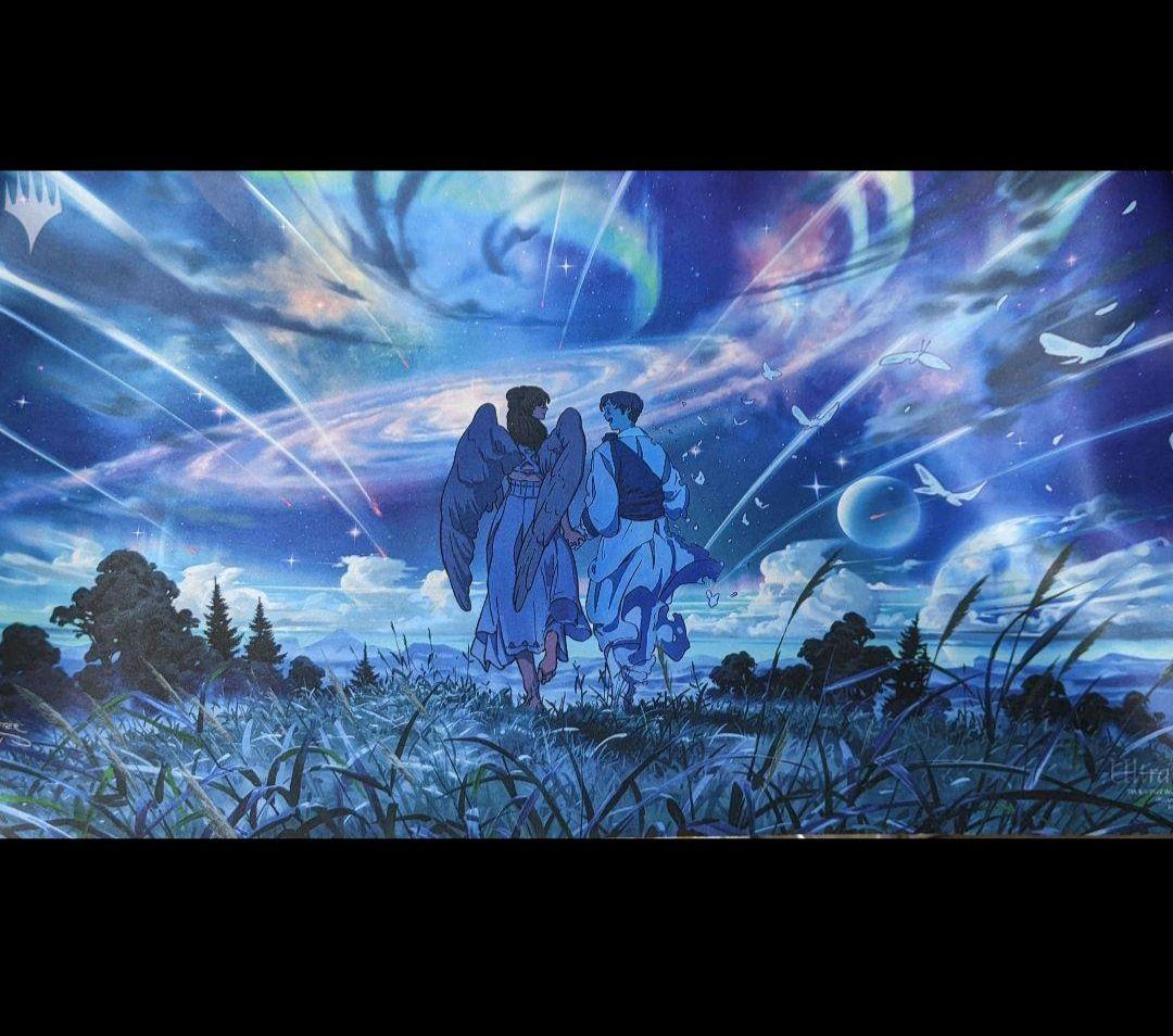 霊体の先達 プレイマット mtg Johannes Voss