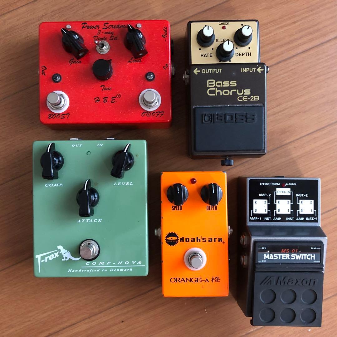 m*o様 ギターエフェクター　まとめて