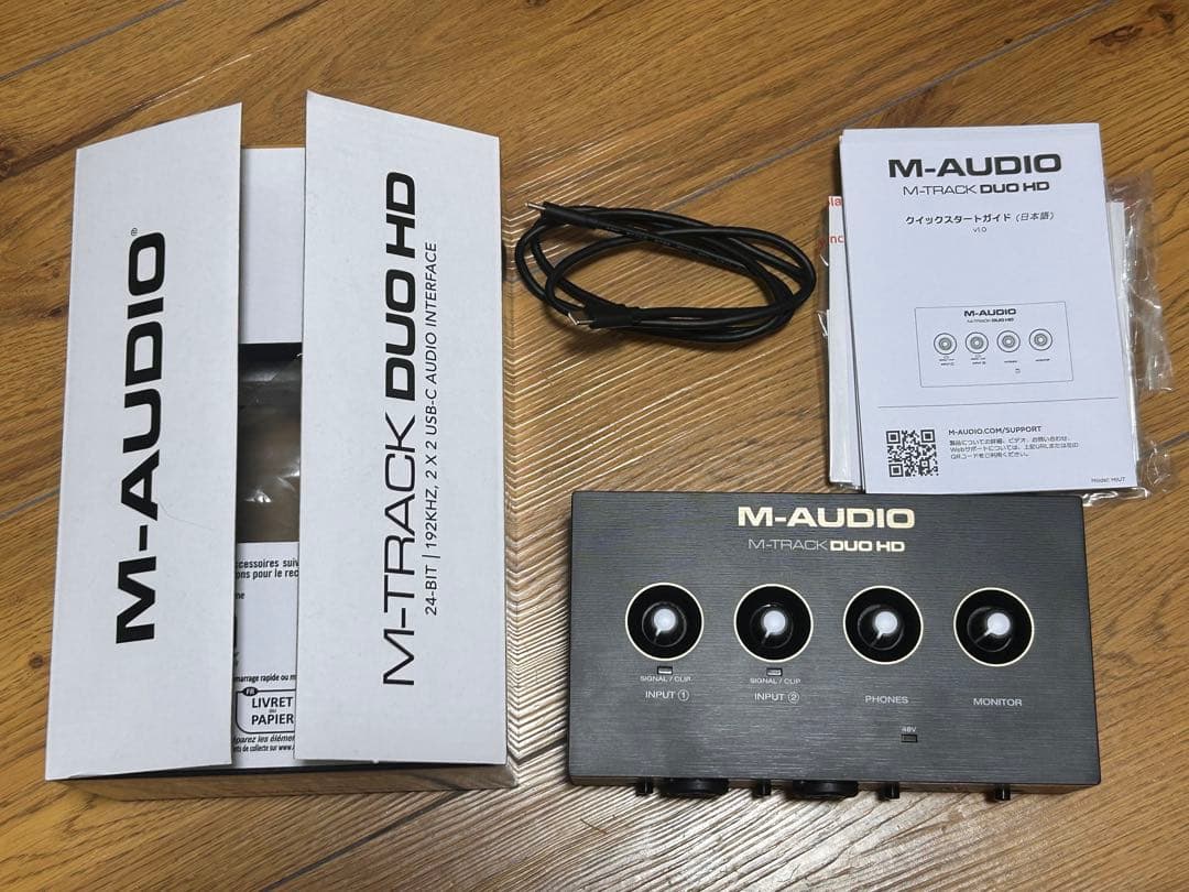 M-AUDIO M-TRACK DUO HD オーディオインターフェイス