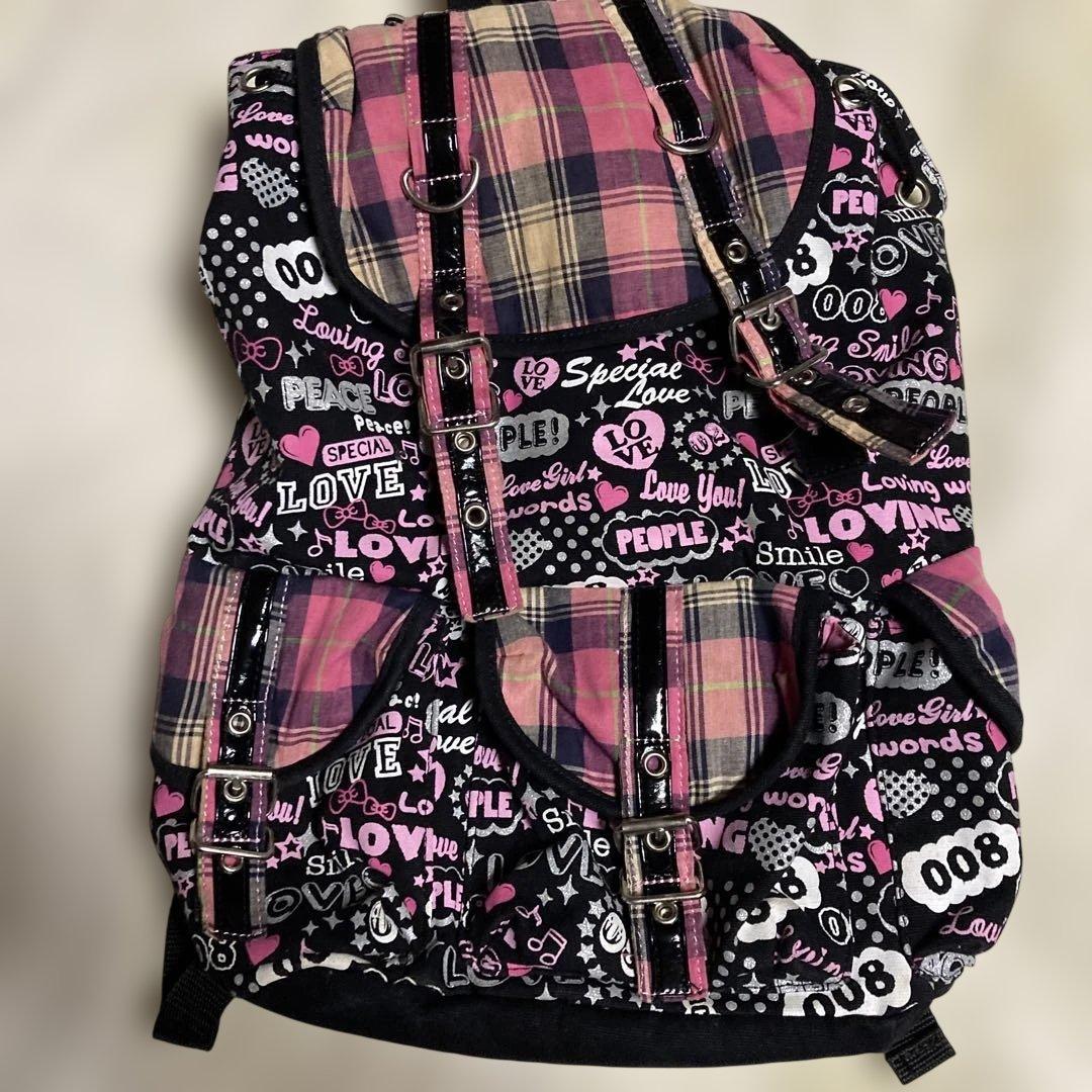 y2k 平成女児 リュック リュックサック 平成レトロ 平成ギャル ギャル