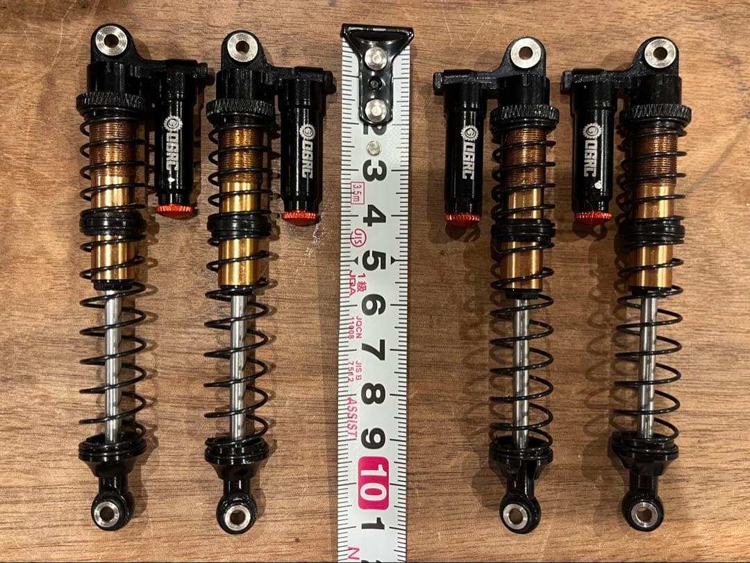 OBRC SHOCK RCクローラー オイルダンパー 2段サス ピギーダンパー