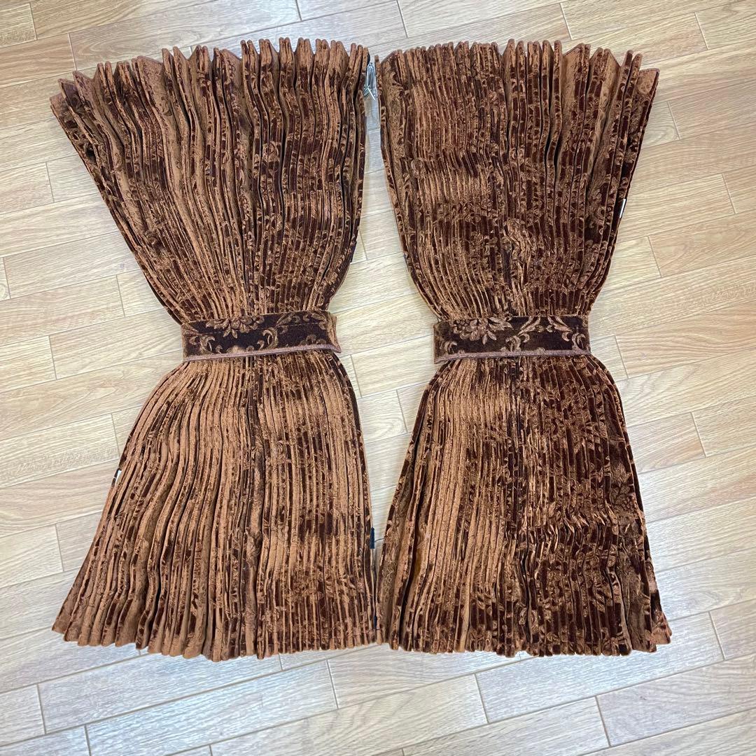 新品即納 仮眠カーテン トラック ローレル ブラウン 裏地有り(ブラック