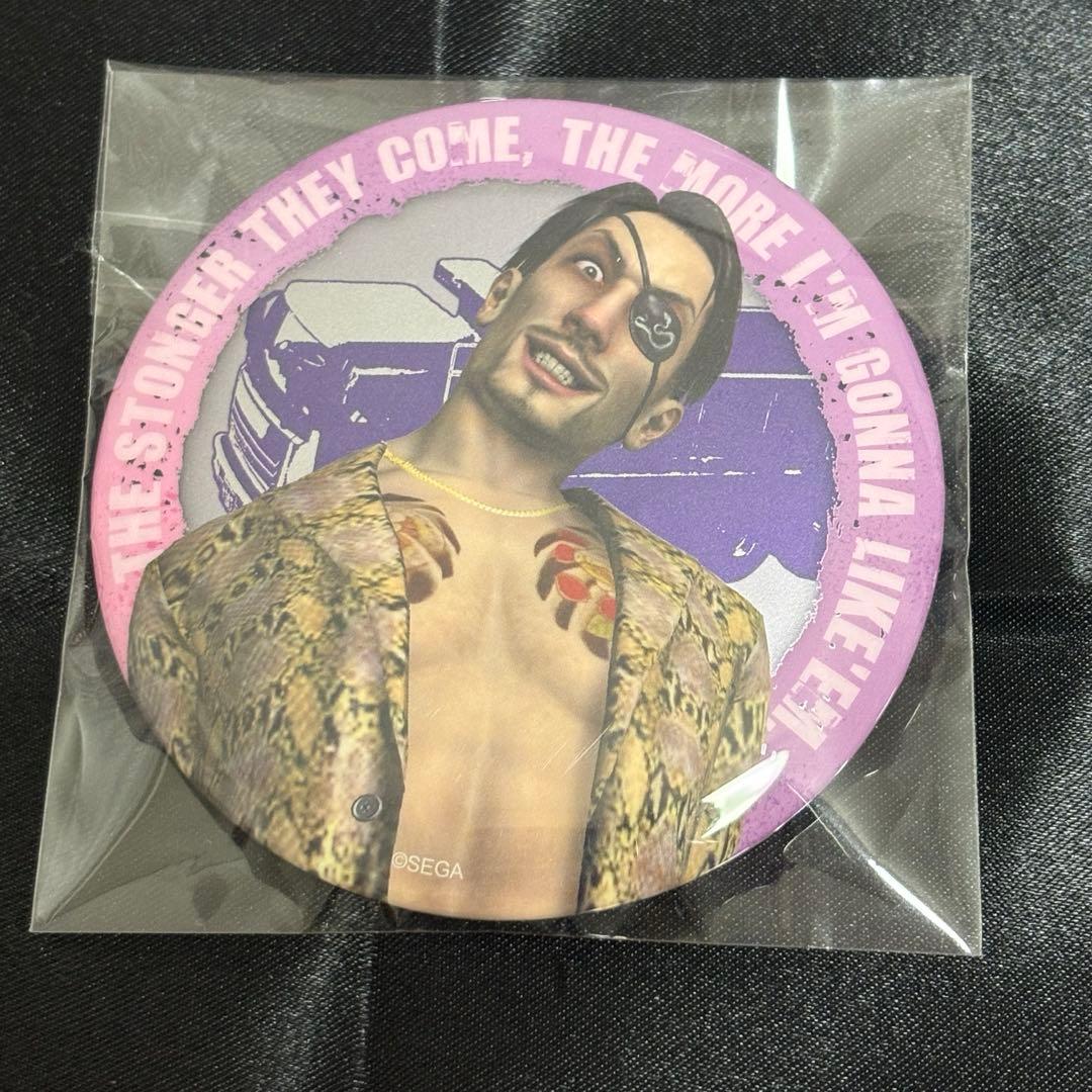 龍が如く セガラッキーくじ 真島吾朗 缶バッジ - メルカリ