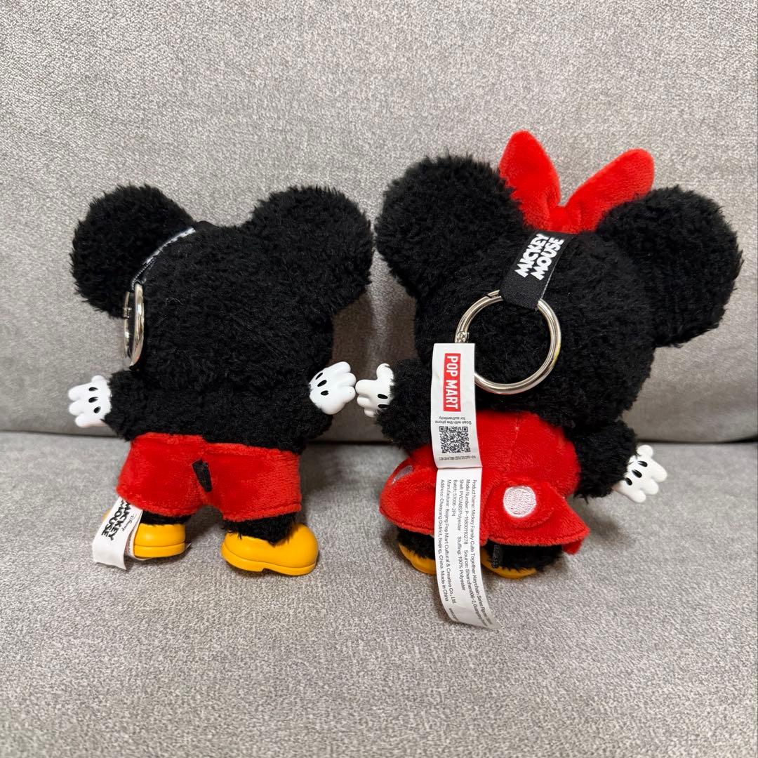 POPMART ミッキーファミリー ミッキー ミニー 2個セット - メルカリ