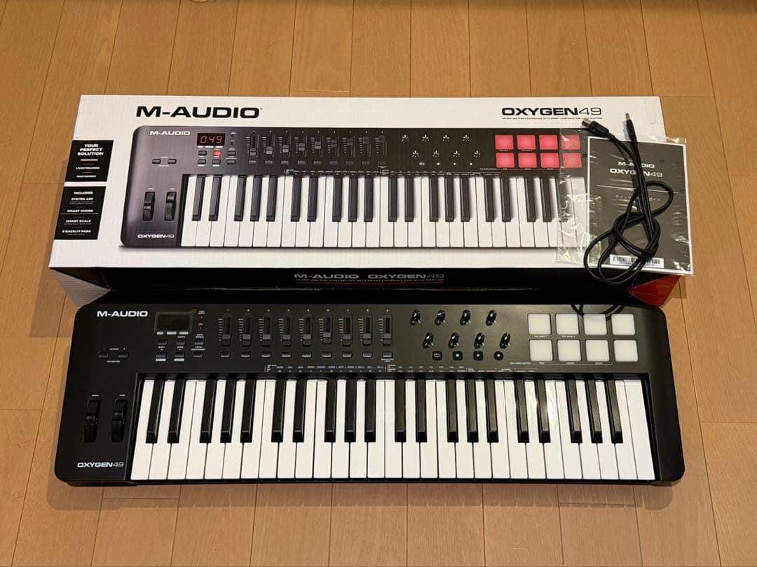 美品M-Audio Oxygen 49 MIDIキーボード