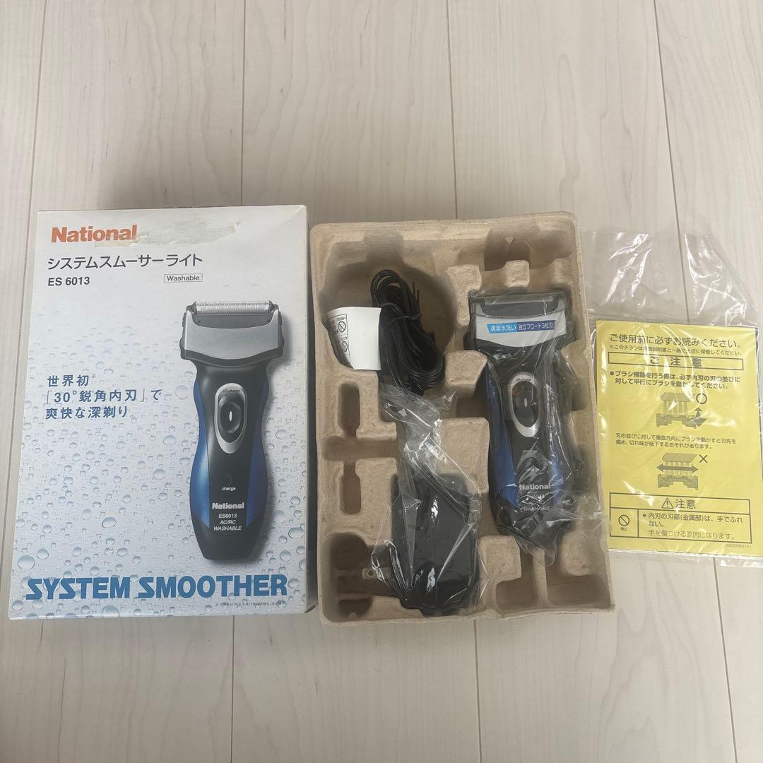 National ES6013 メンズ電気シェーバー