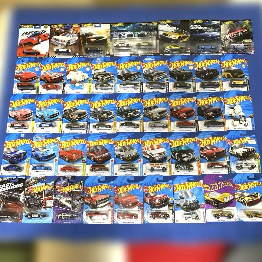 ホットウィール【43種】ごちゃまぜセット マッチボックス ジャパンシリーズ アソート ミニカー BOX販売 HFF78