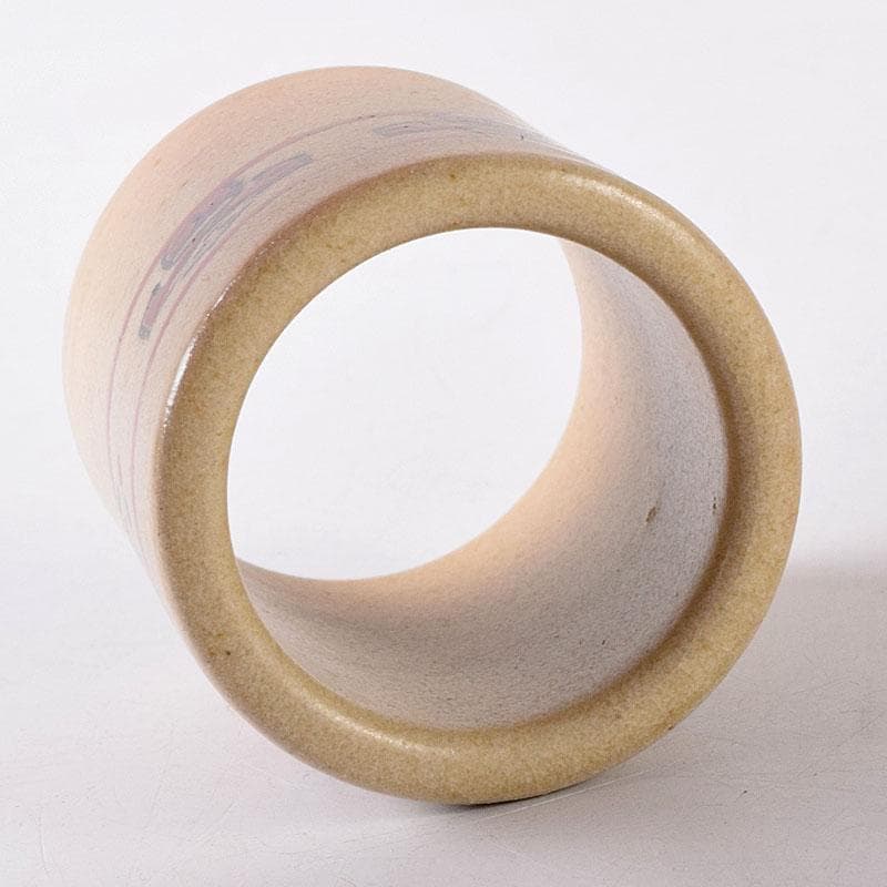 茶道具 赤膚焼 赤膚山元窯 七代 古瀬堯三昨 奈良絵 蓋置 共布共箱