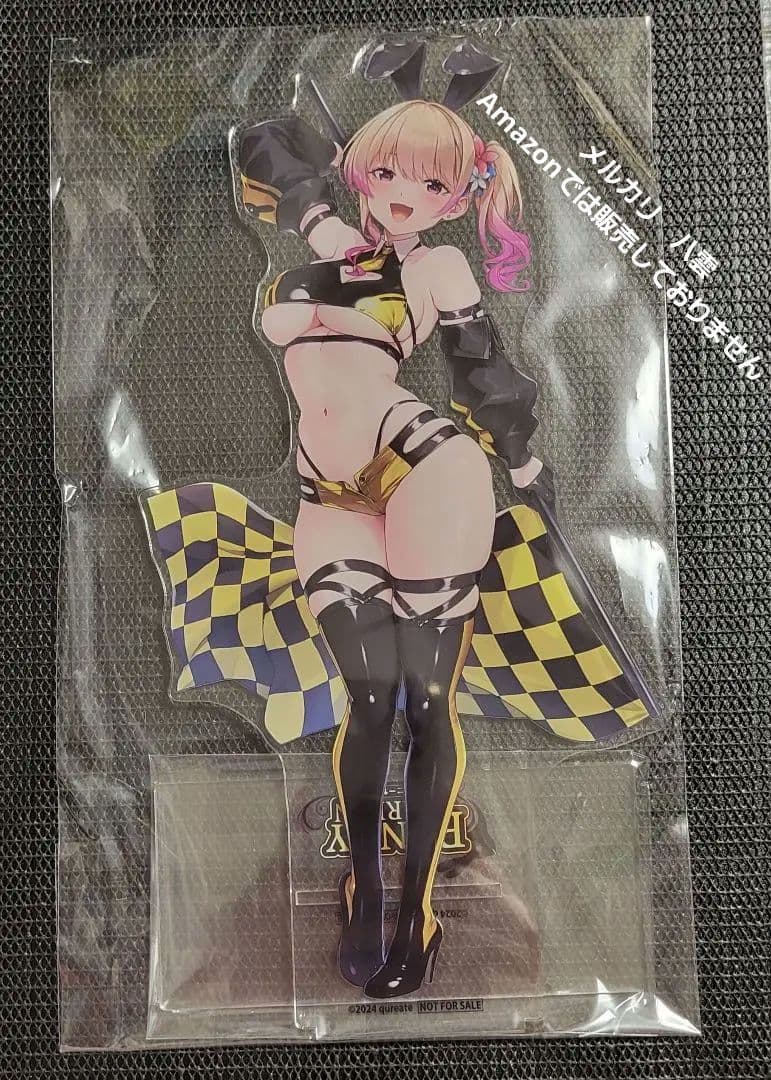 未開封非売品バニーガーデンポップアップストア抽選会A賞特大アクリルフィギュア 凛